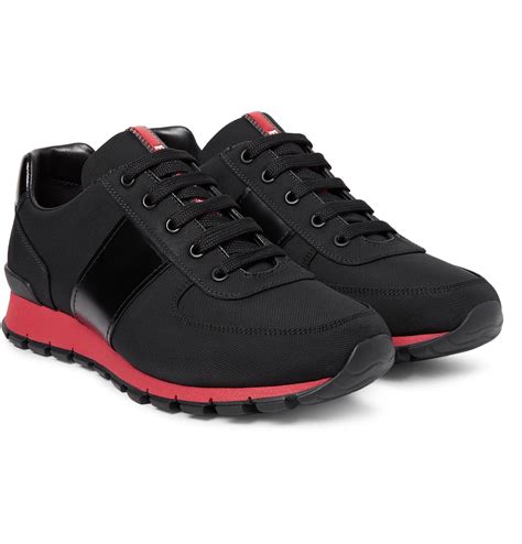 prada match race trainers black|PRADA Match Race Leather.